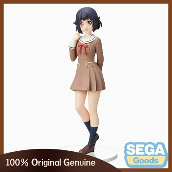 Anime SEGA Anime BanG Vis Ushigome Rimi Uniformă Școlară PVC Acțiune Figura 100% Original, Autentic Modelul de Colectare Papusa Jucării