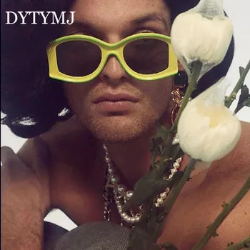 DYTYMJ Vintage Punk ochelari de Soare Barbati 2022 Supradimensionate Brand de Lux Ochelari de Soare pentru Femei/Bărbați Exagerat Punk Nuante pentru Bărbați Gafas
