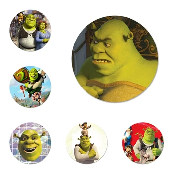 New Sosire Desene animate Moive Shrek Coon Insigna Brosa Accesorii Pentru Haine Rucsac Decor cadou