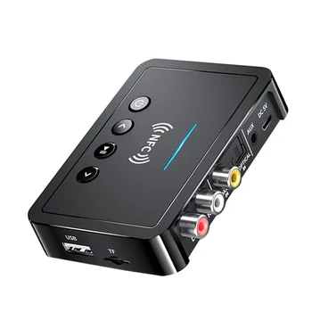 Bluetooth-compatibil 5 0 Receptor Transmițător FM Stereo AUX 3 5mm Jack RCA Optice Handsfree Apel NFC Bluetooth Audio Adapter TV