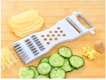 Castravete Slicer Salata De Bucătărie Shredder Brânză De Fructe Morcov Cutter Răzătoare Modern Family Instrument De Bucatarie Multifunctional