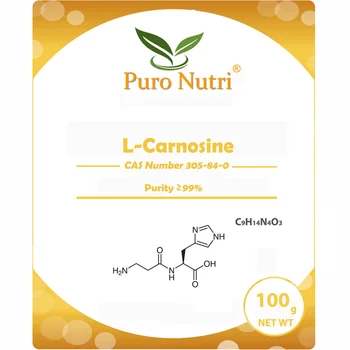 De înaltă Puritate Carnozina Peptide de Albire a Pielii CAS 305-84-0 Anti-rid Antioxidant L-Carnozina
