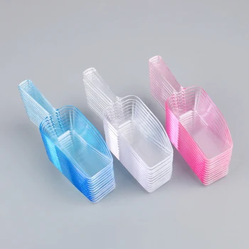 5pcs Mini din material Plastic Tava de Gheață Lopata de Bucatarie Faina inghetata Lingura Boabe de Cupe