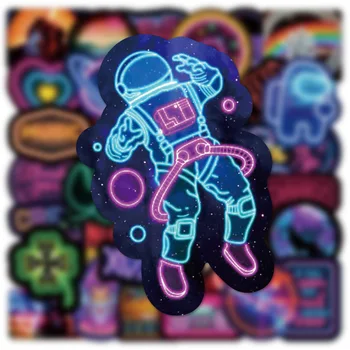 10/50/100buc Neon Graffiti Autocolante Estetic Decorativ Skateboard Caz de Telefon Laptop rezistent la apa de Desene animate se Răcească Autocolant pentru Copil