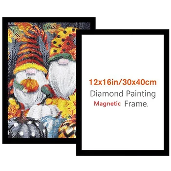 Magnetice Rame Foto pentru Diamond Pictura PVC Poster Imagine Cadru Suport Auto-Adeziv Diamant Rame de Artă de Perete Fereastra Usa