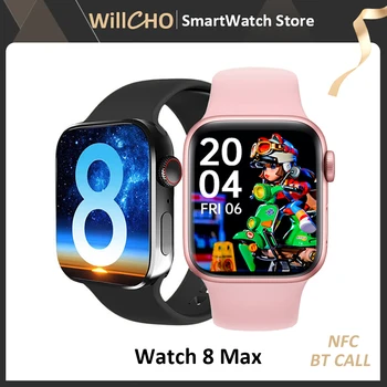 Noul i8 Max Smartwatch Seria 8 de Sport Fintess Ceas Inteligent Pentru Omul de apelare Bluetooth NFC Ceasuri Originale PK Iwo Seria 7 i8 Pro Max