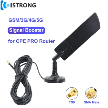 În aer liber GSM 3G 4G 5G Fraier Antena 40dBi Rapel TS9 SMA tată pentru Wifi CPE PRO Router Amplificator de Semnal Extern Extender de Bază