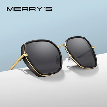 MERRYS DESIGN de Moda pentru Femei ochelari de Soare Patrati Damele de Lux, Marca Trend Polarizat ochelari de Soare UV400 Protecție S6233