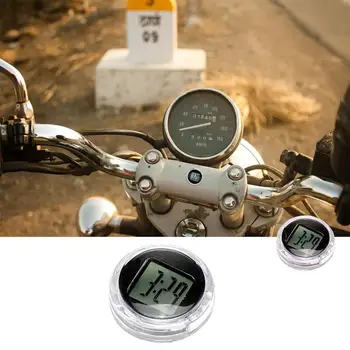 Mini Precizie Motocicleta Ceasuri Ceas Rezistent La Apa-Stick Pe Motocicleta Muntele Ceas Moto Ceas Digital Cu Cronometru
