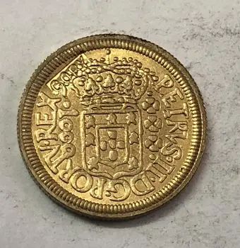 1700 Brazilia 1000 Réis - Pedro II