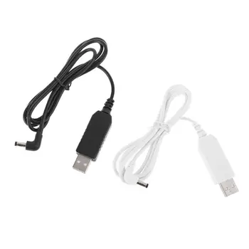 M2EC Universal de 90 de Grade USB 5V la 12V 4.0x1.7 mm Cablul de Alimentare pentru Tmall Boxe Inteligent Ecou Dot 3-lea Router de Bandă LED 1m