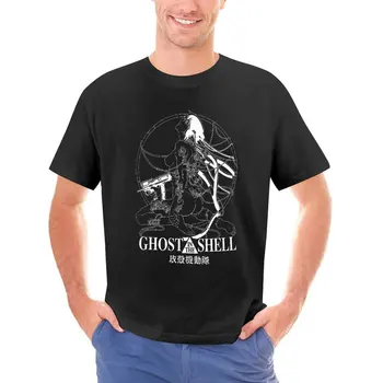 Ghost In The Shell Soldat T Shirt Anime-Ul Japonez De Moda T-Shirt Echipajul Gât Imprimat Din Bumbac 100% Tricou Minunat Haine De Vară