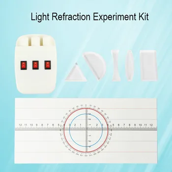 Lumina Complet Refracție Demonstrator Reflexia Luminii Demo, Optica Fizică Experiment Kit, Copilul Cadou Jucărie Știință Echipamente
