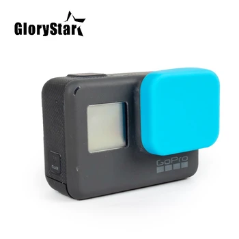 GloryStar Pentru GoPro Accesorii Silicon Capacul Obiectivului de Praf-proof rezistent la Zgârieturi de Lentile Capac de Protectie Pentru Gopro Hero 6 5 Camera