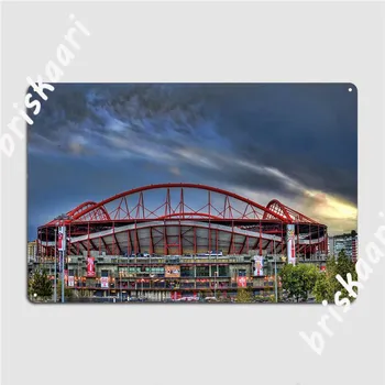 Benfica Stadion Semne de Metal Club Bar Pestera Decor Plăci de Tablă semn Postere