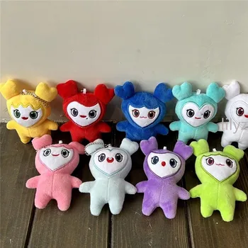 Lovelys de Pluș Super Star coreeană Jucărie de Pluș Animale Desene animate de DOUĂ ori Momo Papusa Breloc cu Pandantiv Keybuckle PlushToy pentru Fanii după ce Fetele