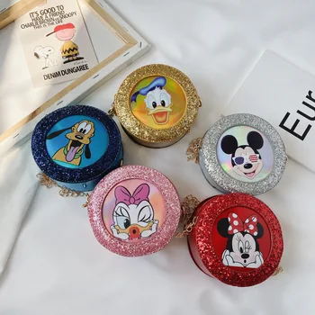 Disney pentru copii coreean sac nou mini geanta de umar de desene animate Mickey mouse anime copil poseta de monede fata geanta crossbody genti
