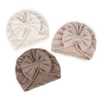 Noul Copil Pălărie Pentru Nou-Născut Arcuri Cap Turban De Toamna Iarna Moale Fetita Capota Beanie Headwraps