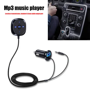 Auto compatibil Bluetooth Receptor Audio de 3,5 mm AUX Handsfree Audio Muzica Receptor Adaptor Accesorii Auto pentru Smartphone, Tabletă