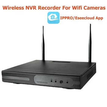 8CH H. 265 HD 3MP 1080P NVR wireless recorder pentru wirelss cctv aparat de fotografiat sistem addmore wifi camere de supraveghere cu NVR recorder