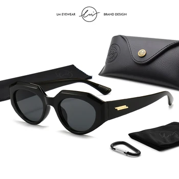 SUNT ochelari de Soare Femei 2022 Retro Ochi de Pisică Moda Y2K Accesorii Colorate Transparente Cadru de Epocă Ochelari de lentes de sol mujer