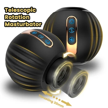 Automate Rotative de Penetrare sex Masculin Masturbatori Telescopic Masturbator pentru Barbati Simulare sex fara preludiu Sex Mașină de Bunuri pentru Adulți Jucărie Sexuală
