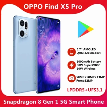 Original OPPO find X5 Pro 5G SmartPhone 6.7
