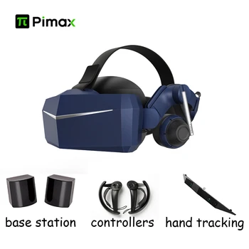 Pimax Viziune 8KX Cască VR Ochelari de Realitate Virtuală, Bundle Kit de Joc și de Mână de Urmărire