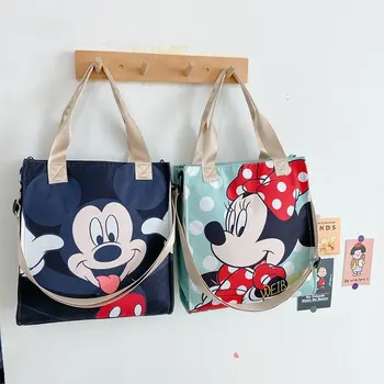 Desene animate Disney mickey mouse școala primară de școlarizare geanta copii unul-umăr geanta de umar messenger multi-scop sac