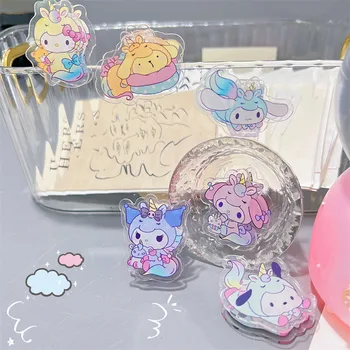 Pochacco Sanrio Personaj Anime Melodia Mea Kuromi Pp Clip de Desene animate Hello Kitty Cinnamoroll Copii Studențesc Clip Cadou Fata