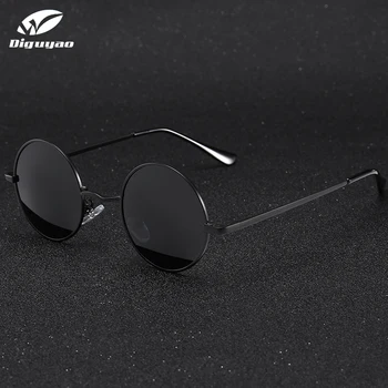 ochelari de soare de designer Bărbați 2020 retro de înaltă calitate Femei nuante de Negru ochelari Rundă de Primăvară Picior Polarizate Masculin ochelari de Soare Zonnebril