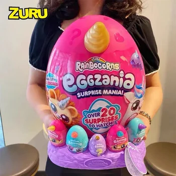 Original Zuru Rainbocorns Eggzania Surpriză Mania Seria 1 De Colectie Jucării De Pluș Drăguț Animal De Pluș Jucării Drăguț Fete Plushies