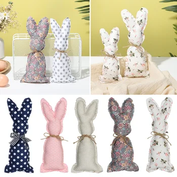 Iepure Umplute Papusa Jucării De Paște Decor Pânză De Artă Bunny Ornamente Petrecere De Vacanță Decorare Consumabile Copii Drăguț Cadou