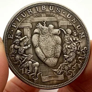 American Vagabond Monedă Artist Pictor Comemorative, Monede De Colectare Cadou Lucky Moneda