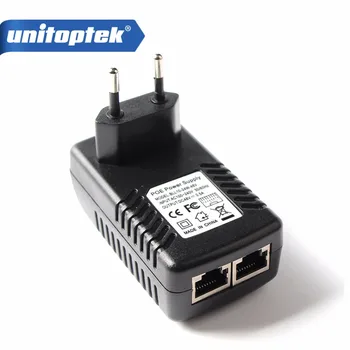 Injector POE 48V 0,5 a POE Power Over Ethernet Adaptor Pentru Camera IP de Securitate POE Pin 4/5(+), 7/8(-) UE/SUA/marea BRITANIE/AU Plug Disponibile