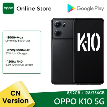 Original OPUS K10 5G Smartphone Dimensity 8000-Max 8GB/12GB 6.59