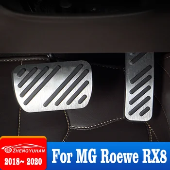 Masina Pedale Pentru MG Roewe RX8 2018 2019 2020 Masina Accelerator de Gaze de Frână Suport pentru picioare Pedala de Acoperire Non-Alunecare de Styling Auto Accesorii