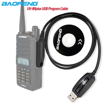 Baofeng Original USB de Programare, Cablu de Două Fel de Radio Cu Unitatea CD-ul Software Pentru UV-9R Plus BF-9700 A58 Walkie Talkie Accesorii