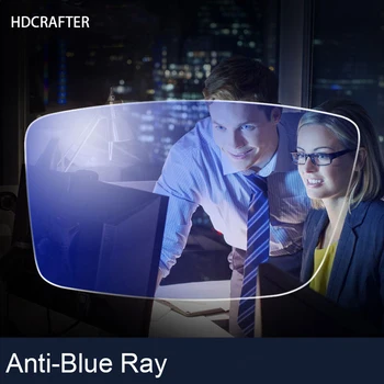 HDCRAFTER 2 Buc 1.56 1.61 1.67 1.74 Anti-Blue Ray Lentile de Ochelari baza de Prescriptie medicala de Calculator Optic Ochelari Lentile Pentru Protectia Ochilor