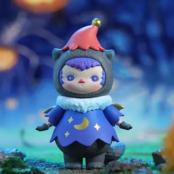 Autentic Orb Cutie POPMART Mână PUCKY Piquet Elf, Monstru Copil Serie de Surpriza de Halloween Papusa Cutie Cadou Surpriza Cutia Misterelor