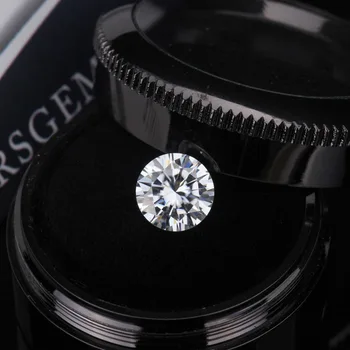 100% Real Moissanite Diamond Loose Piatră prețioasă VVS1 D Incolor 3 Excelent Rundă Genial Tăiat Piatră de Bijuterii DIY Laborator Diamant