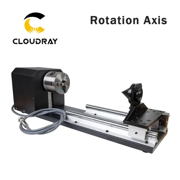 Cloudray Rotativ Gravură Fixare cu Ventuze de Motoare pas cu pas pentru Gravare cu Laser Masina de debitat Model B