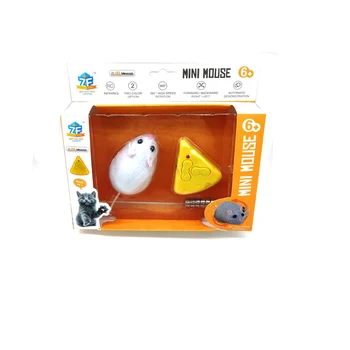 Cat de Interacțiune Jucărie Brânză Formă Electronică RC Design Amuzant Simulare se Târască Mouse Accesorii pentru animale de Companie pentru Copii pentru Băieți Cadou