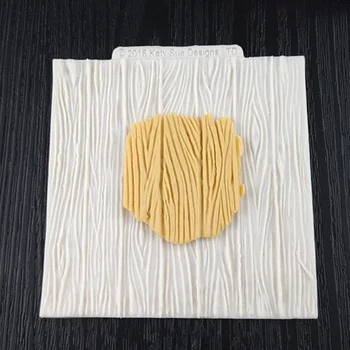 Coaja Textura Rasina de Silicon Mucegai Lemn DIY cereale Tort Desert de Ciocolată Fondant Matrite de Copt Decor Instrument ustensile de Bucătărie