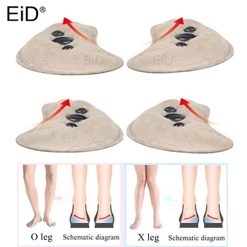 EiD Suport Arc branțuri Magnetice terapie tampoane de masaj Ortezare Picior Plat Platfus Corector de Pantofi Introduce Perna ortopedice pad
