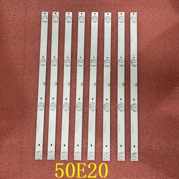 Kit 8pcs de Fundal cu LED strip pentru SW-LED50U503BS2S SW-LED50U3011BS2S 50UDY151X LE-50ZTUS27 MS-L2006 CC02500D410V02 CC02500D410V07
