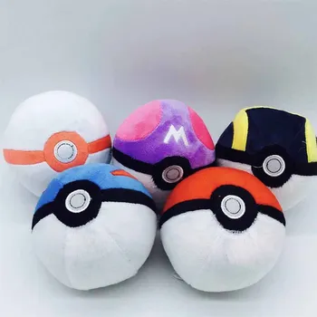 12CM TAKARA TOMY Pokemon Poke Balon Jucărie de Pluș Patru Culori Elf Ball Pentru Copii Cadou de Vacanță