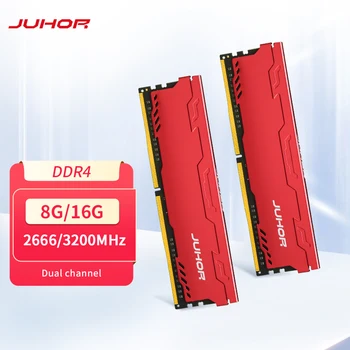 JUHOR Memoria Ram DDR4 8GB 16GB 2666MHz 3200MHz Desktop Memorie Nou Dimm Berbeci