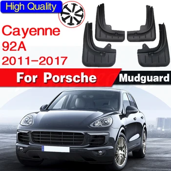Apărători de noroi pentru Porsche Cayenne 92A 2011~2017 2012 2013 2014 2015 2016 Accesorii Auto Mudflap Fender Auto Piese de schimb