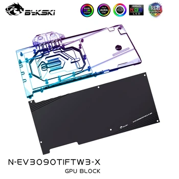 Bykski GPU Block Pentru EVGA Geforce RTX 3090Ti FTW3 Ultra Graphics Card de Răcire,GPU Watercooler N-EV3090TIFTW3-X